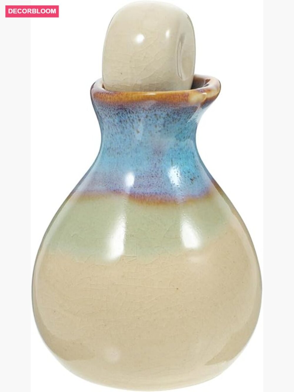 Ceramic Soy Sauce Bottle Essential Oil Diffuser Japanese Style Porcelain